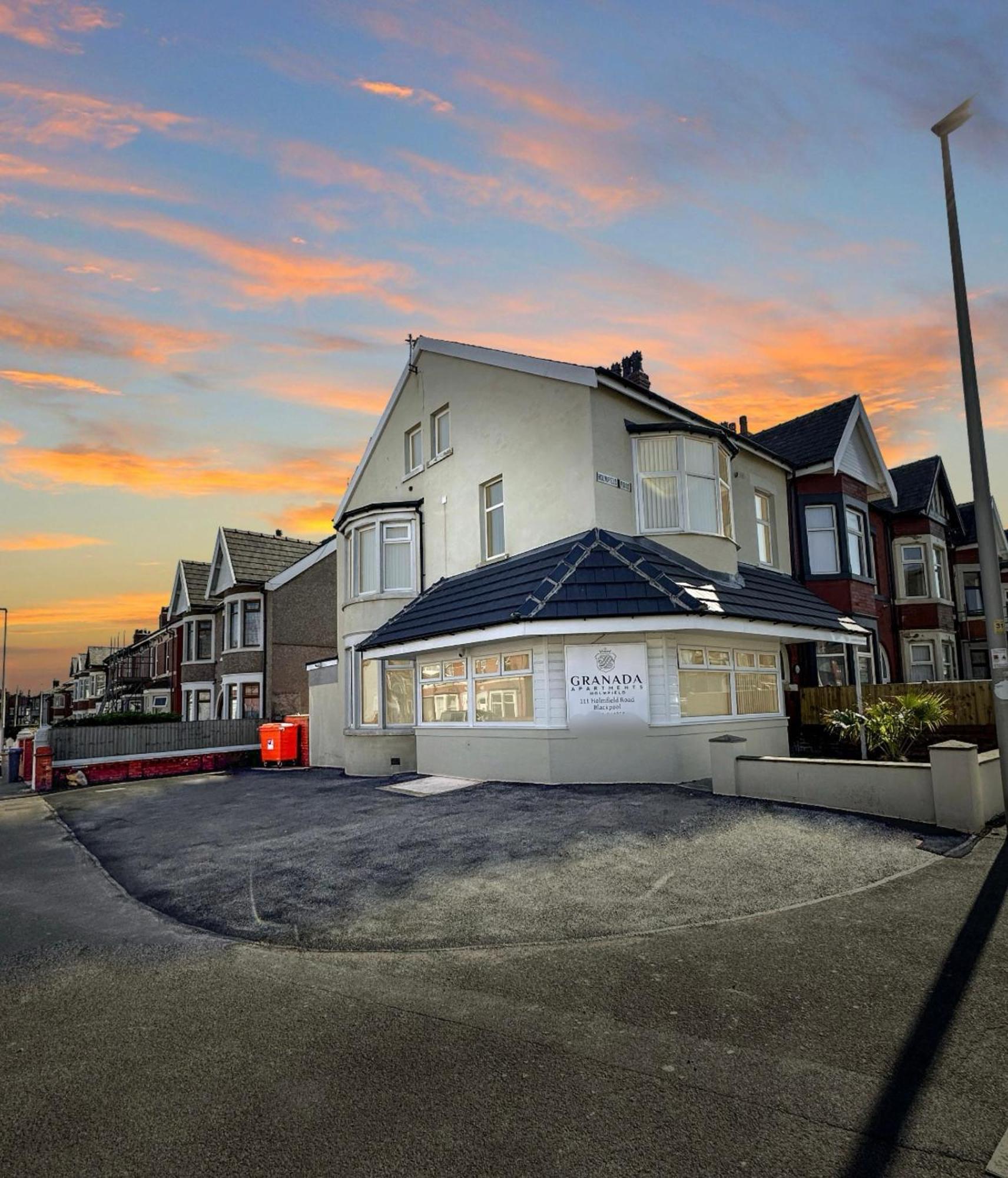 Granada Apartments Holmfield Rd Blackpool Kültér fotó